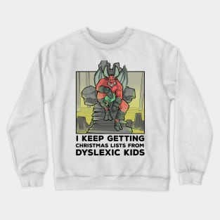 Satan Satanic Santa Claus Christmas Devil Gothic Occult Goth Crewneck Sweatshirt